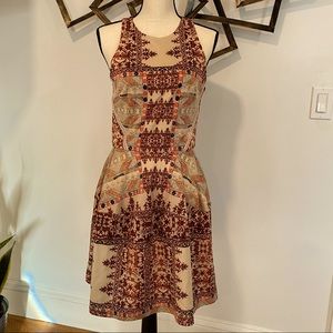 Printed Sleeveless Dress